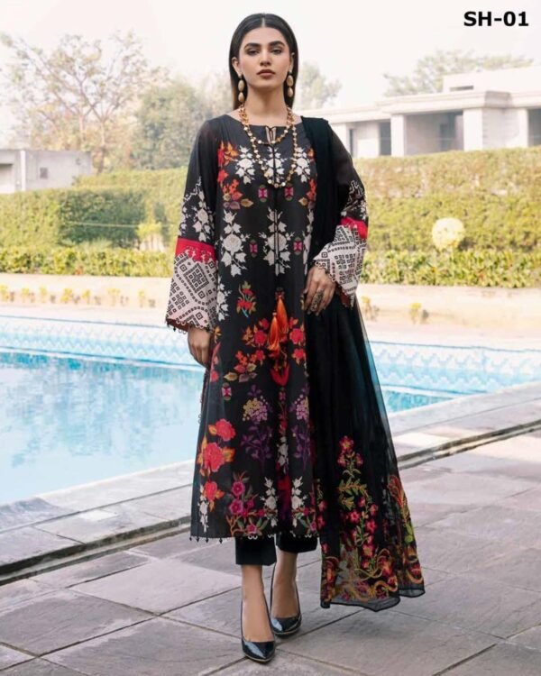 pakistani dress, charizma sheen