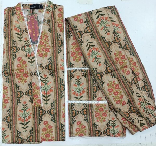 sadabahar, stitched 2 pcs, cotton, stitched dress