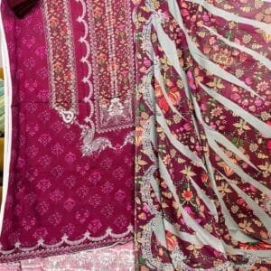 Zam Zam premium Swiss lawn(Design 14 pcs)