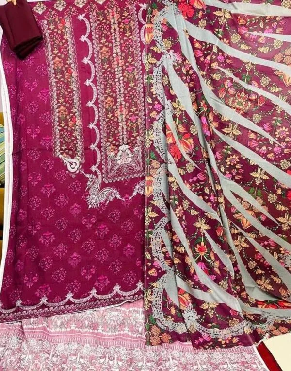 Zam Zam premium Swiss lawn(Design 14 pcs)