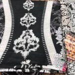 zam zam swiss lawn with chiffon dupatta