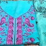 zam zam swiss lawn with chiffon dupatta