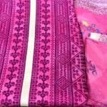 zam zam swiss lawn with chiffon dupatta