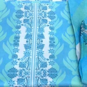 Zam Zam Swiss lawn with chiffon dupatta 04